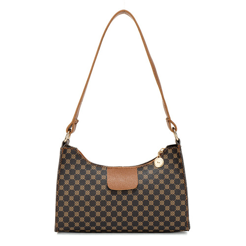 Bag Lady Retro Print Shoulder Bag  Model Foreign Trade Fashion Bags Mobile Makeup Bag Wholesale