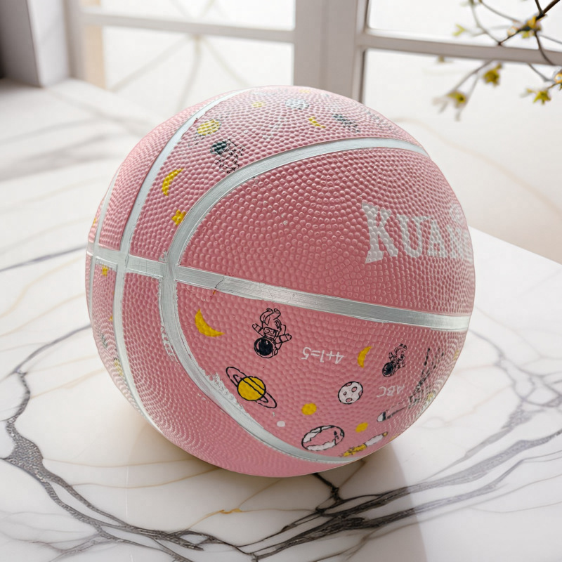 Koszykówka ze skóry naturalnej trwała piłka do sportu w hali i na zewnątrz_voghion.com