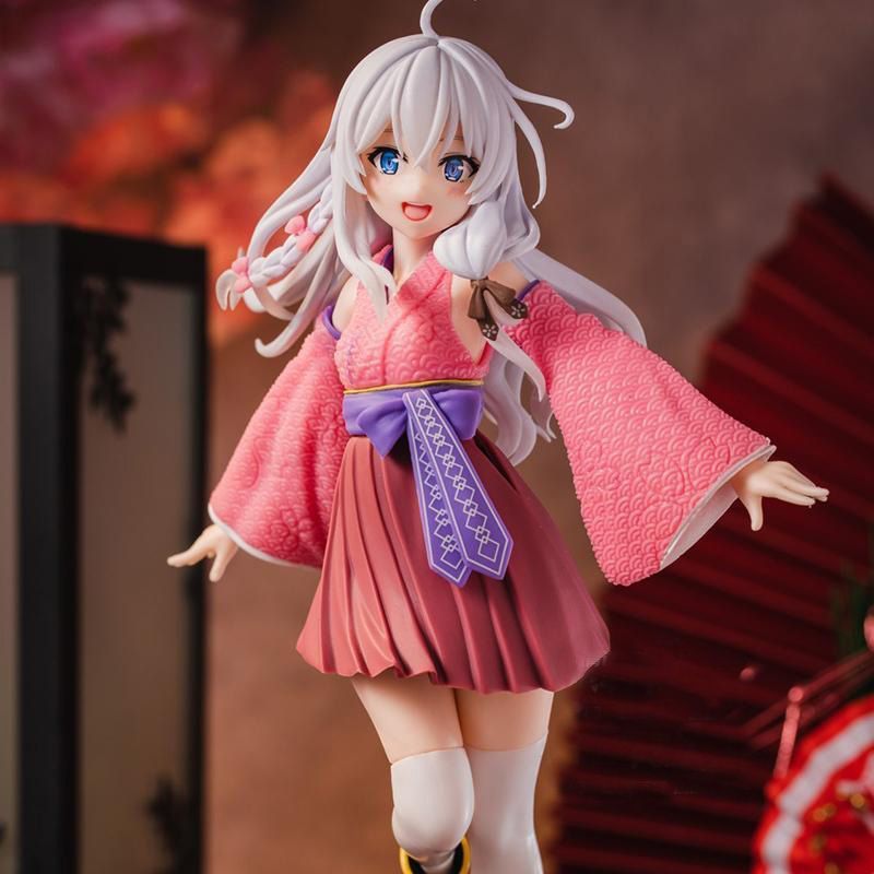 机箱摆件和服之旅美少女公仔礼物旗袍伊雷娜手办动漫周边国风魔女|undefined