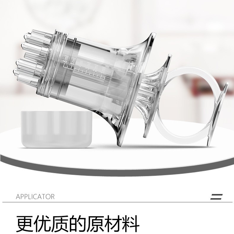 米诺二代泡沫上药器乳液药膏状凝胶导入梳头部育发生发涂抹器|undefined