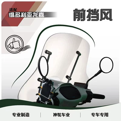 Motorcycle front windshield Victoria Special Custom-Made