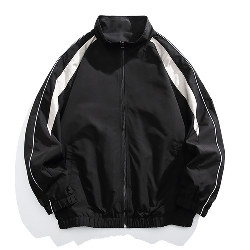 Teenagers spliced reflective casual coat, men's spring and autumn, spliced spring baseball uniform, men's spring clothes, new style, men's clothing, spring clothes, men's clothing,