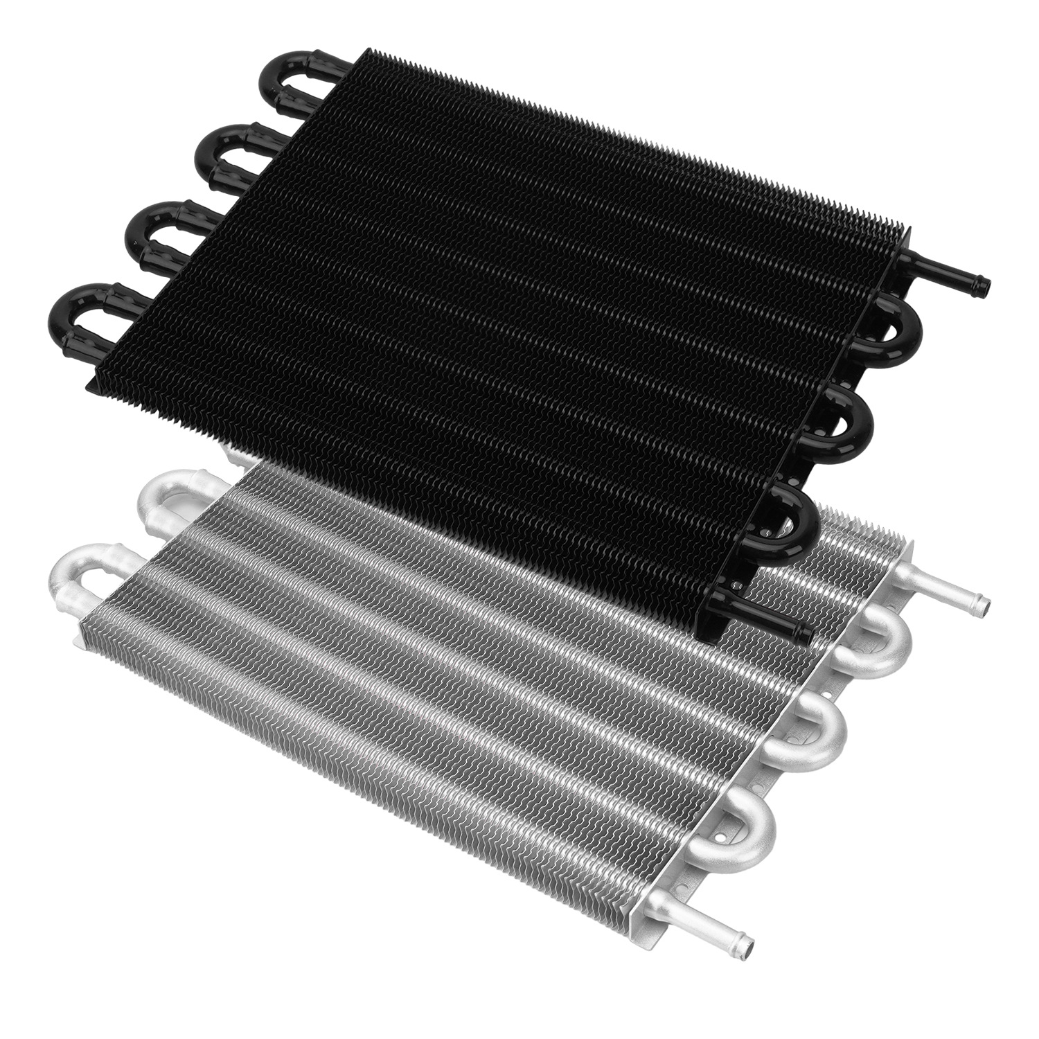 Car Radiator Universal Transmission Oil Cooler Modified Pipe Belt Air Conditioning Radiator Exhaust Pipe Condenser