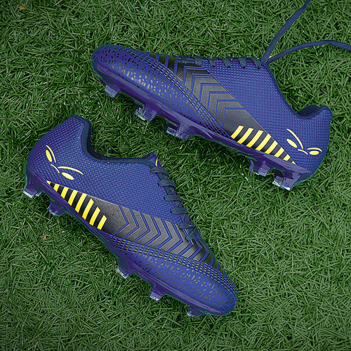 Factory New Spring Football Cleats, Long Tack Professional Competition Running Shoes, Grass Court Sports Training Shoes, Cross-Border Wholesale
