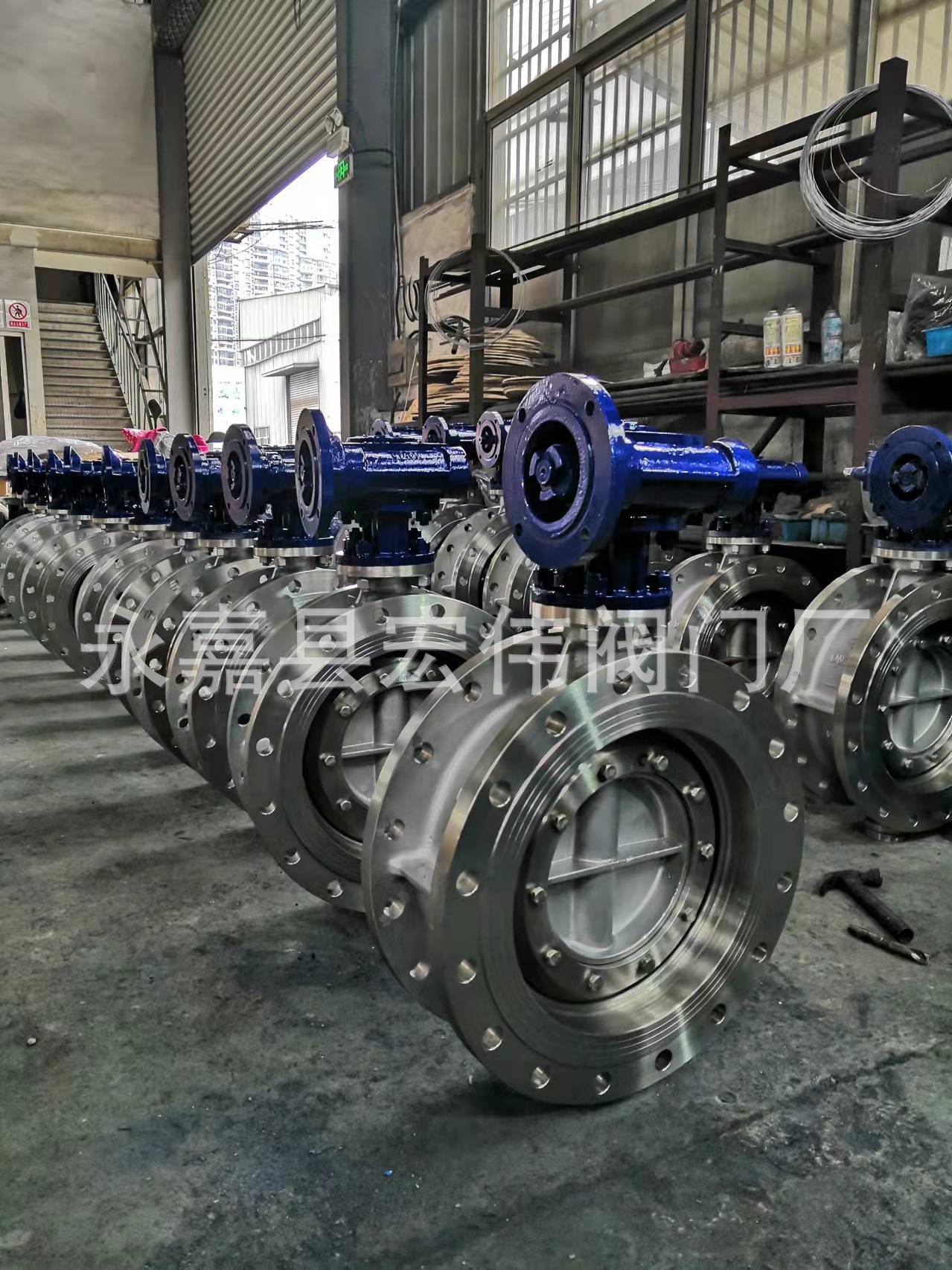 长期供应 不锈钢蝶阀 硬密封法兰蝶阀 304蝶阀美标