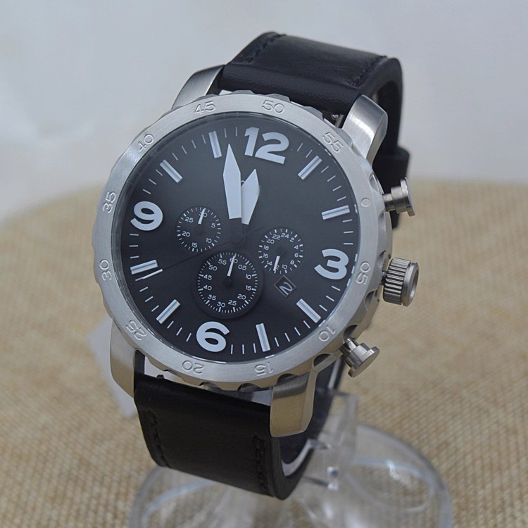 Factory Direct Sales Fossil Cross-Border Fs Watch Men's Leather Strap Chronograph Watch Fs5586/Fs4656/Fs4682
