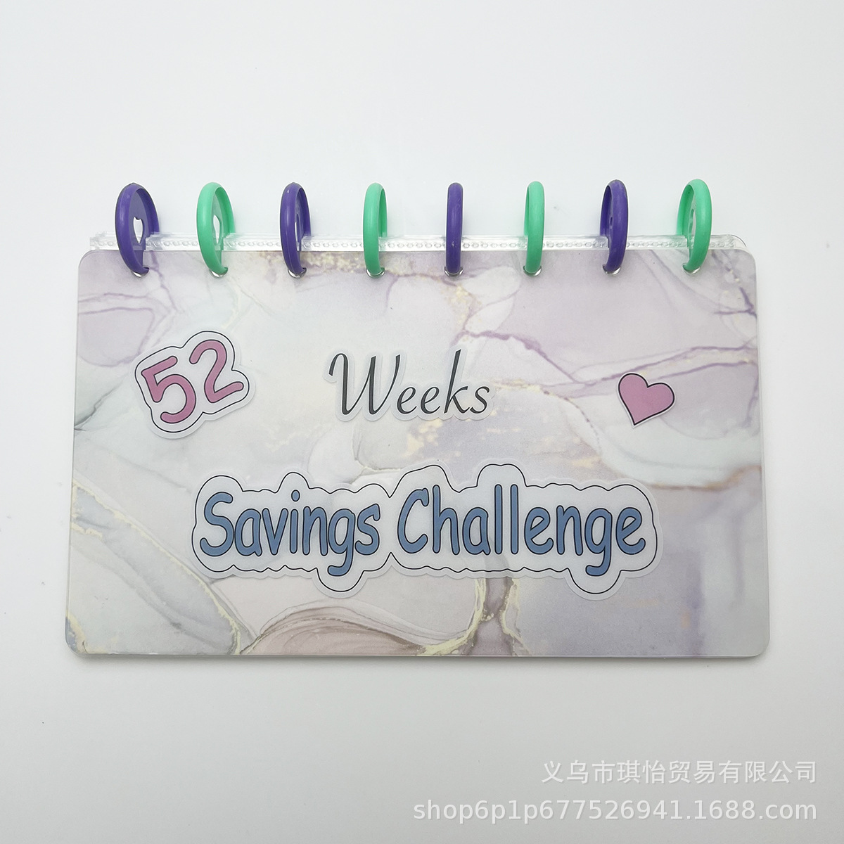 Ahorros Binder 52 Semana Ahorro Desafío 52 semanas ahorro Desafío Binder