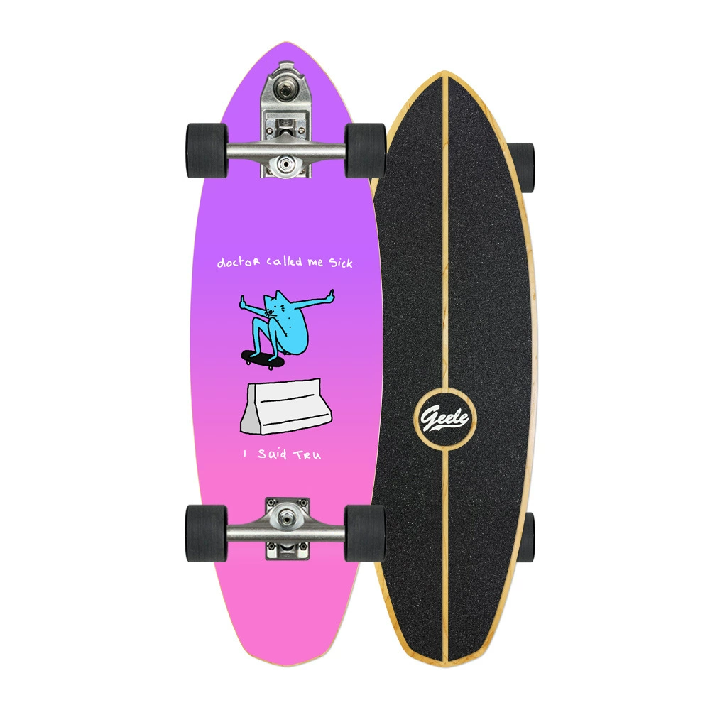 Gele Carver YOW Land Surfing профессиональная имитационная доска для обучения мужчин и женщин V7 скейтборд 32 дюйма