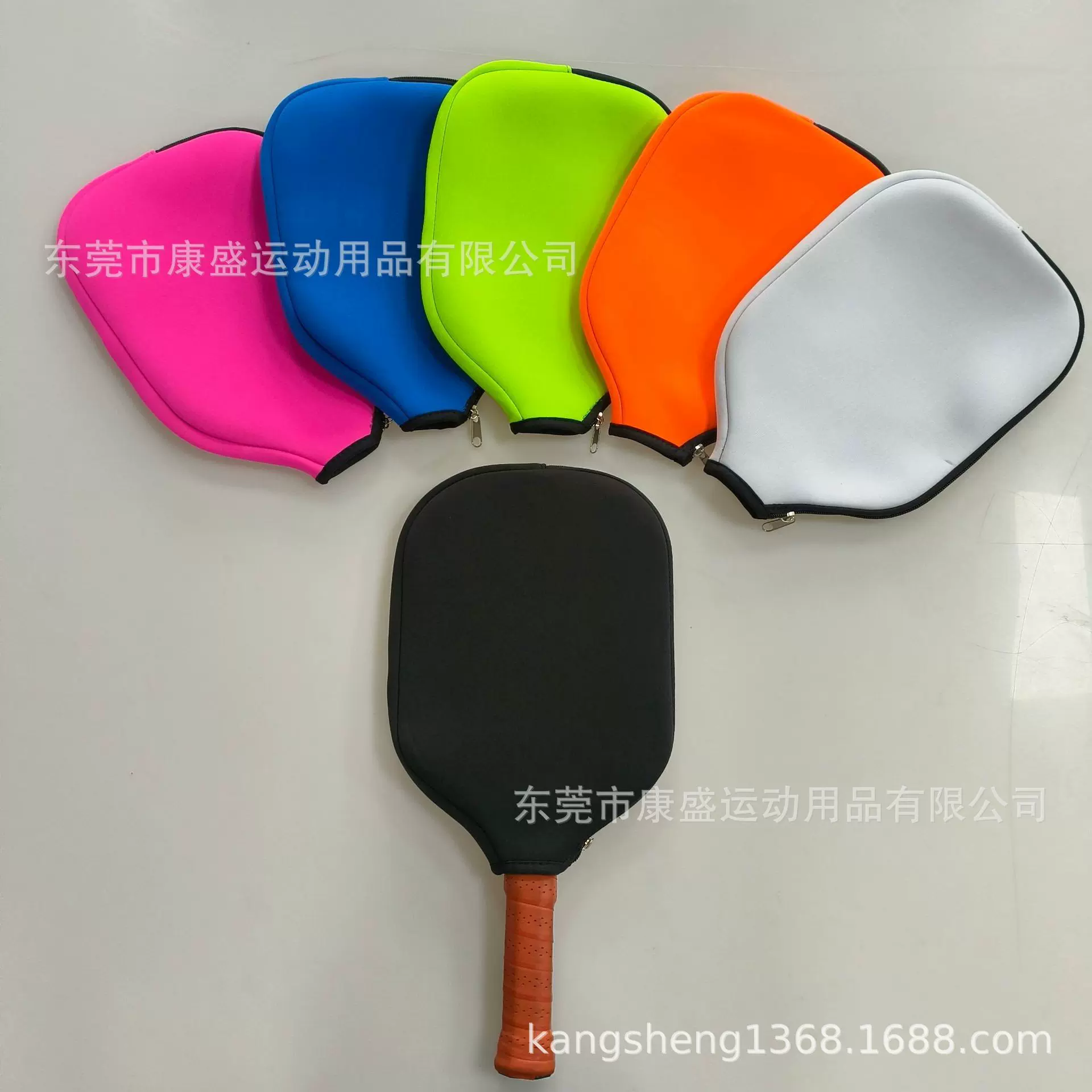 工厂直销现货防水潜水料球拍套乒乓球拍保护套匹克球拍收纳包新款