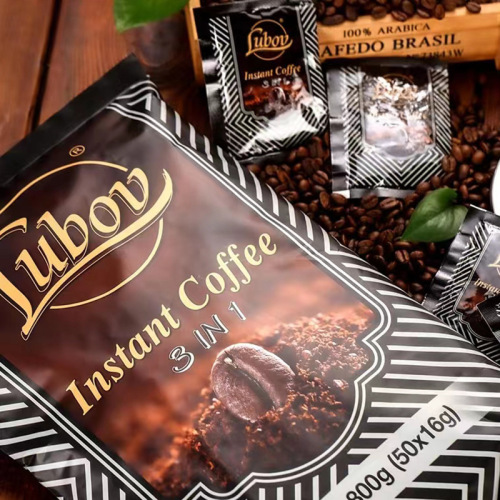 Malaysia imported brewed Kabasi three-in-one coffee instant coffee 800g hotel office coffee