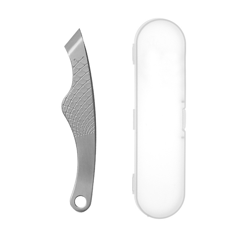 毛抜きピンセット 1.8cm 広口ひげ抜きピンセット眉毛厚みのある男性用斜め毛抜きピンセット|undefined
