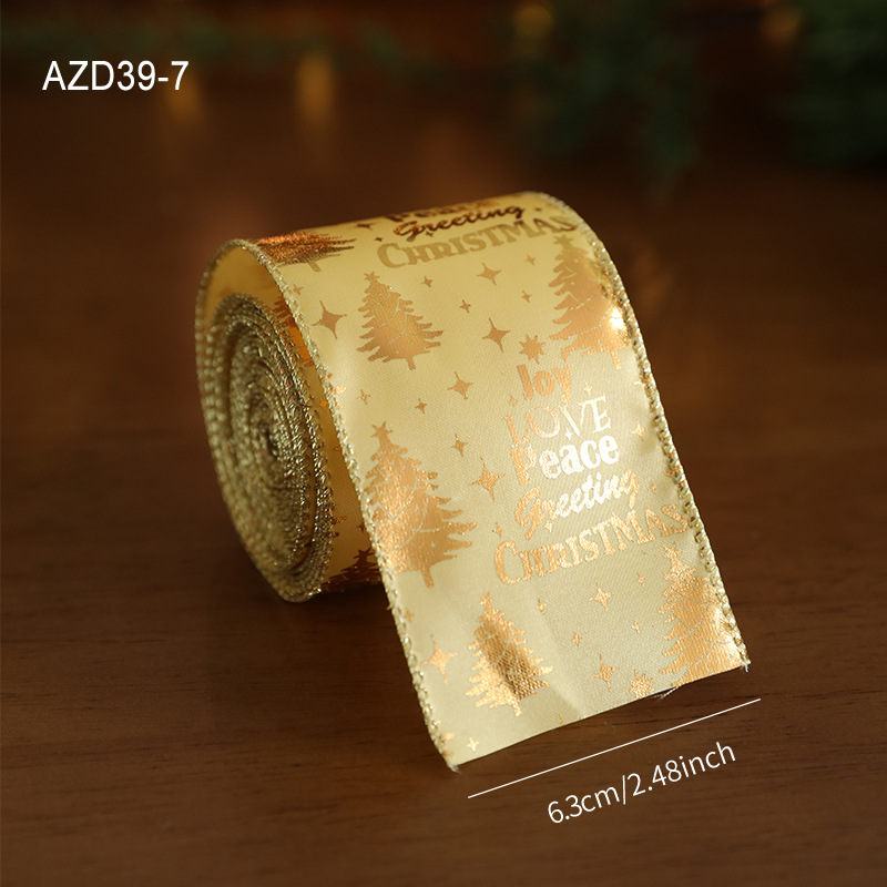 6.3CM cinta de oro / 2M