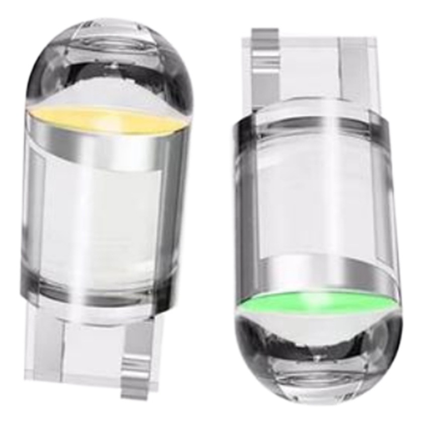 Luz de la anchura del coche T10 cristal transparente integrado LED pequeño coche luz COB resaltar W5W luz de la matrícula luz de lectura