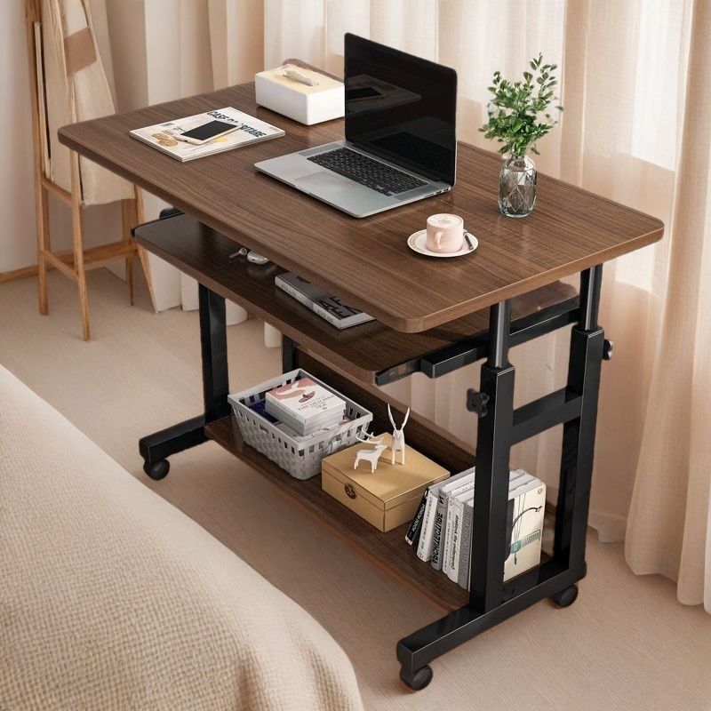 Bedside Table Movable Computer Desktop Table Bedroom Home Student Desk Lift Dormitory Lazy Computer Table