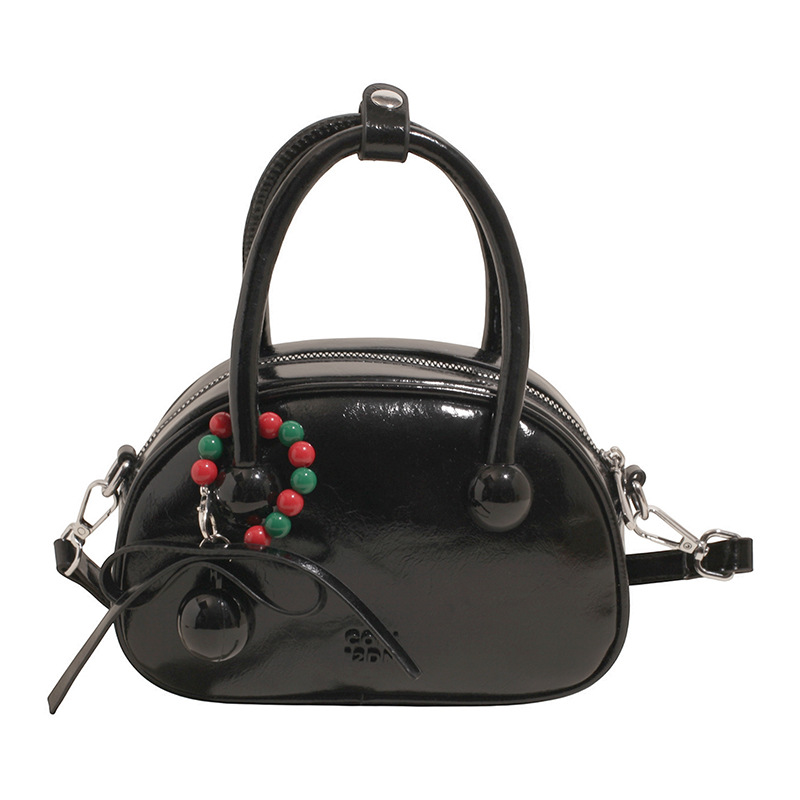 Nanfeng Chio2n Fashion Sweet Date Pillow Bag Exquisite Small Handbag For Women Wedding Clutch Shoulder Crossbody Bag - Thumbnail 5