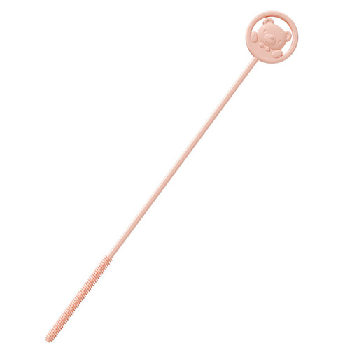 Straw brush, bottle cleaning brush, slender silicone small brush for cleaning straws, straw cup brush set, thick and long hair