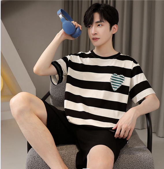 6606 줄무늬 하트