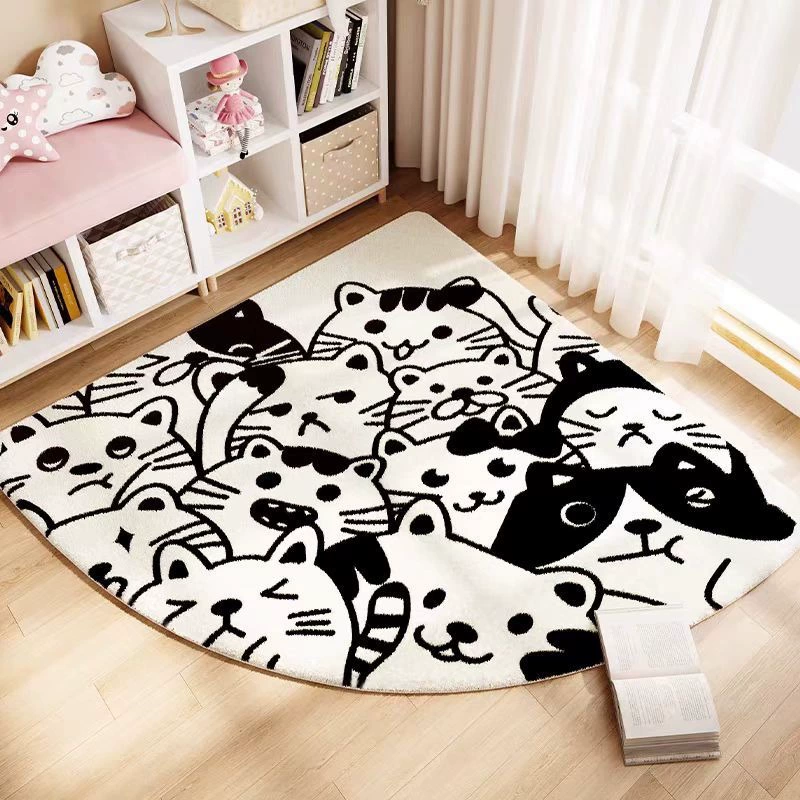 Детский коврик из faux fur для спальни, чтение для детского сада, новая коллекция