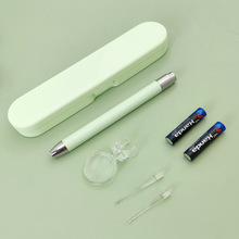 发光耳勺儿童宝宝挖耳勺耳扒耳屎采耳工具软头可视带灯安全掏耳