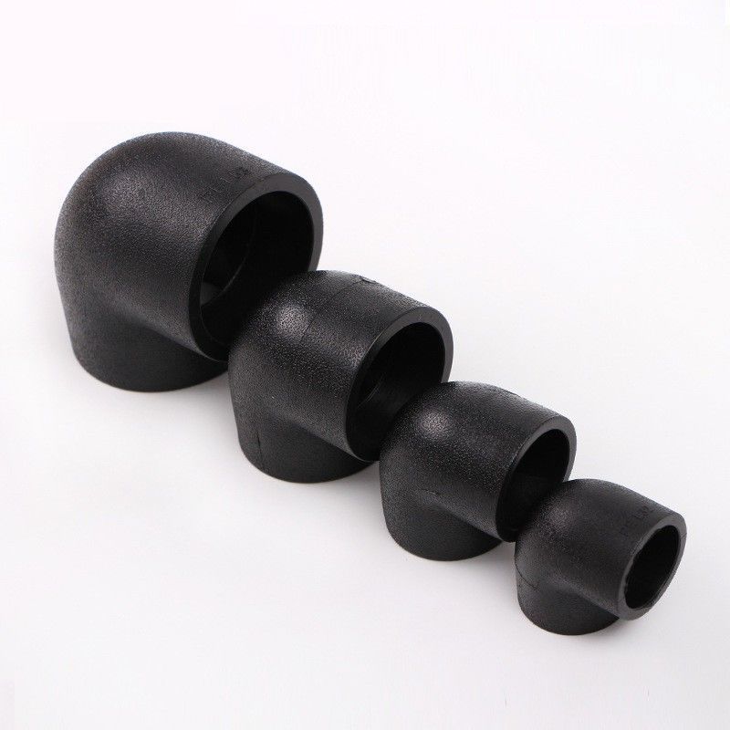 HDPE对接90度弯头20-110 全新料热熔对接弯头