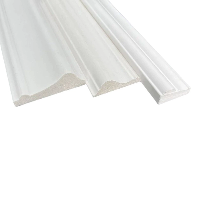 Простой чистый белый ps пены сплошной фон украшения стены линии крышка двери линии плинтуса линии соответствия линии закрытия линии