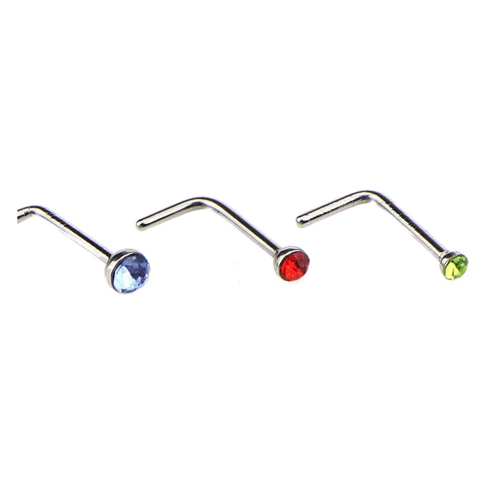 Производитель 60 коробочных гвоздей с наконечником 1,5/2/2,5 мм, 90 градусов, 7-образные гвозди с алмазами, 3 размера гвоздей с наконечником