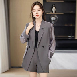 职业女裤套装;女式衬衫;小西装