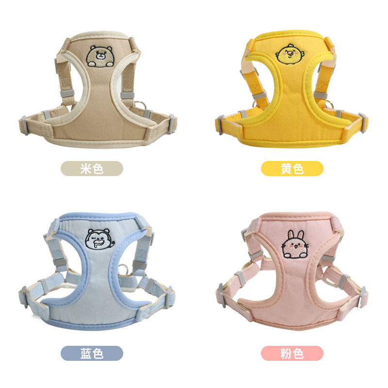 Z cuerda de tracción de perros cuerda de perros pequeños y medianos cuerda de paseo de perros chaleco de peluche para mascotas cinturón de pecho para perros y gatos