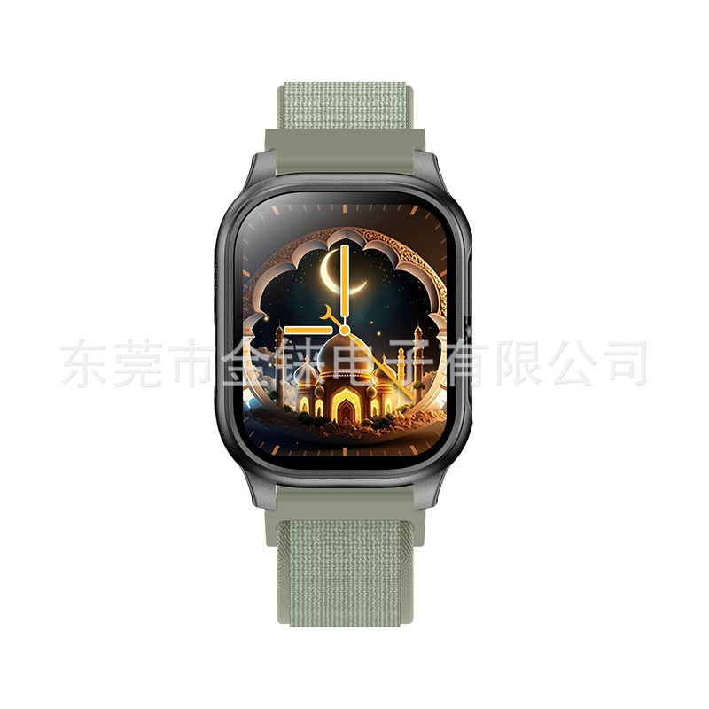 跨境新款M77MAX智能手表2.01心率蓝牙电话smartwatch华强北|undefined