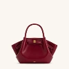 Small red oily wax leather