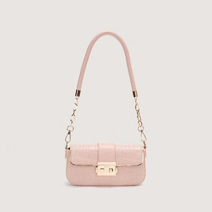 Summer one-shoulder bag, genuine elegant small bag