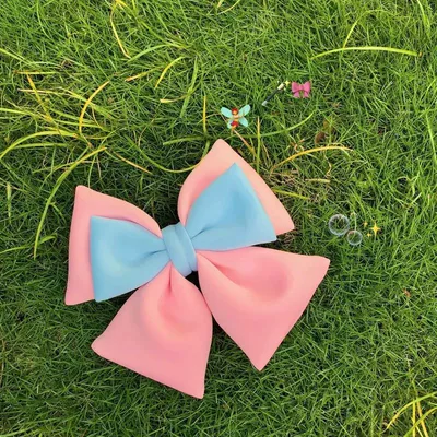 Other Automotive Interior Supplies Sunny Luna Car Electric Vehicle - pink-and-blue-big-bow
