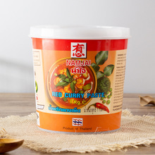 泰國進口有心黃咖喱醬膏1公斤 泰式冬陰功椰漿食品蝦蟹調味品料