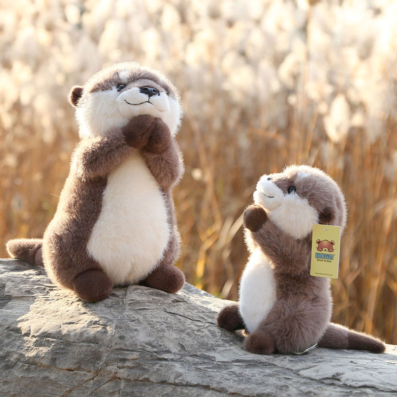 Doll Tribe Praying Otter Cross-Border Creative Plush Toy Doll Simulation Cute Children's Companion Doll Wholesale Doll Tribe Praying Otter Cross-Border Creative Plush Toy Doll Simulation Cute Children's Companion Doll Wholesale