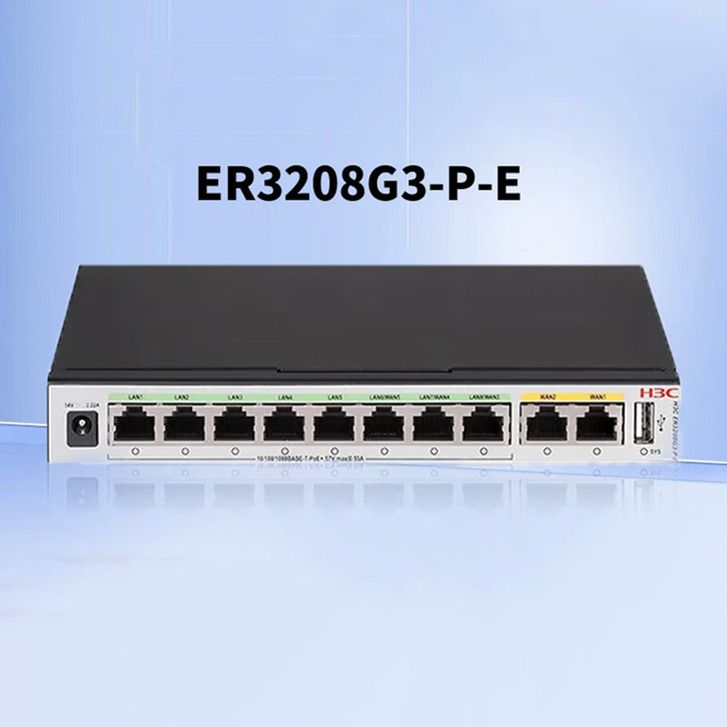 Er3208G3-P-E Enterprise-Grade 8-Port Gigabit Poe Power 110W Gateway Integrated Router with 250 Devices Er3208G3-P-E Enterprise-Grade 8-Port Gigabit Poe Power 110W Gateway Integrated Router with 250 Devices