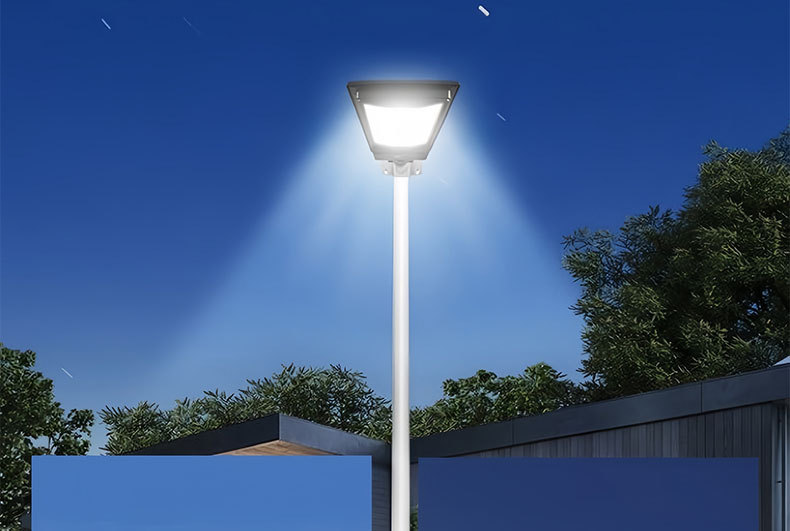 Smart Solar Street Light With Motion Sensor For Garden Path_voghion.com