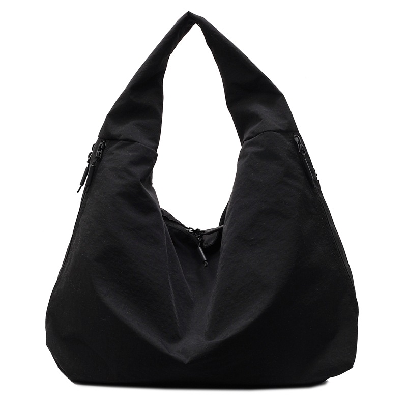 Bolsos de tela de nailon para axila bolsos de mujer 2025 nuevo bolso de hombro de moda casual de gran capacidad para viajar al trabajo