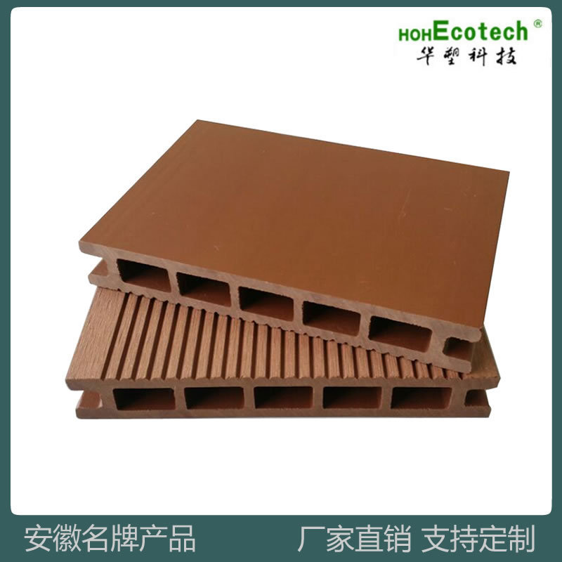 Piso de Madera Plástica Exterior 145x21 Impermeable y Anticorrosivo