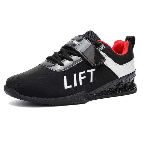 Indoor Comprehensive Training Shoes for Men, Professional Gym Squat Shoes, Powerlifting Deadlift Shoes, Non-Slip Breathable Weight-Bearing Shoes
