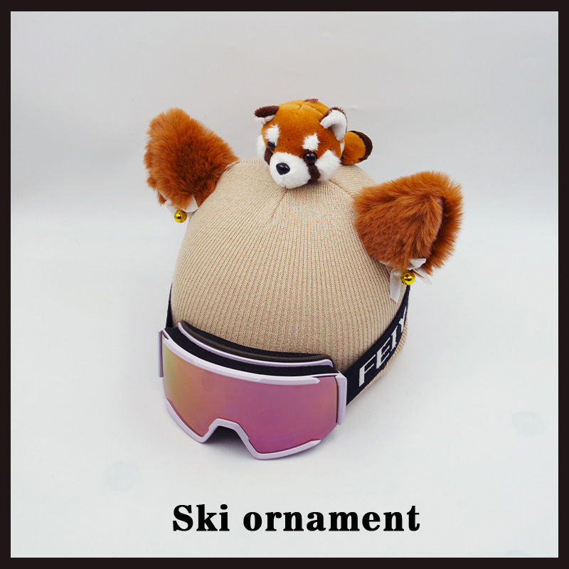 Helmet Cover Skiing Decoration Motorcycle Helmet Accessories