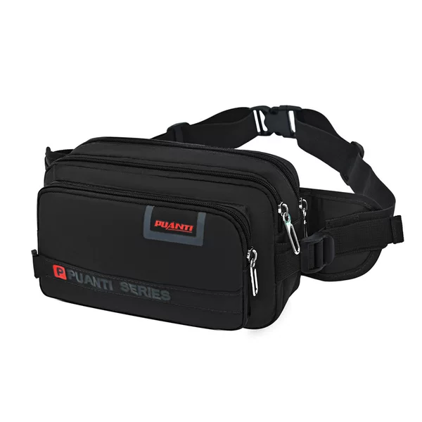 Waist bag men's casual large capacity chest bag Sports Travel Leisure shoulder bag new multi-layer messenger bag fashion backpack