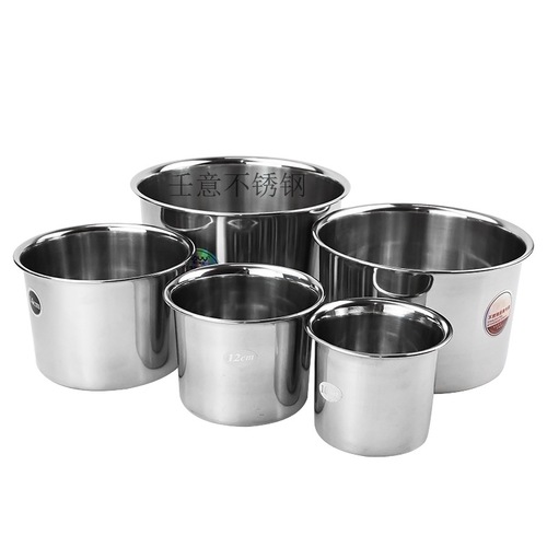 BB4C wholesale thickened 304 stainless steel flavor cup restaurant kitchen multi-purpose seasoning jar home seasoning