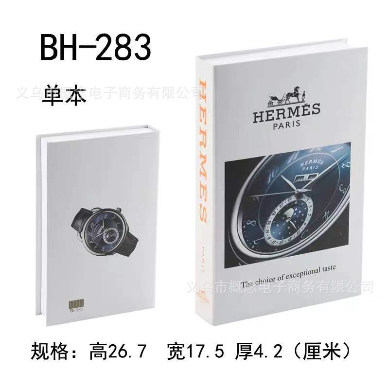 Nordic moderno libro falso plegable Inglés simulación libro accesorios de decoración libro Hotel hogar suave decoración libro