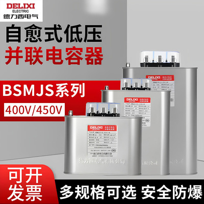 德力西电气BSMJS自愈式低压并联电力电容器0.4/0.45无功补偿20-3