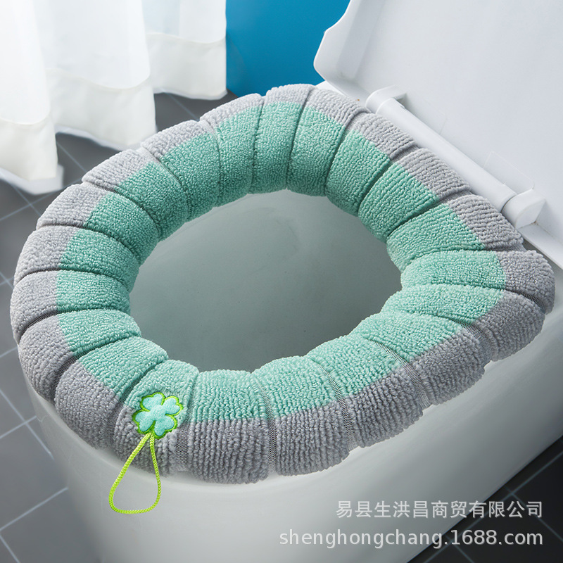 针织马桶垫加厚家用马桶垫坐便套垫四季加厚马桶套马桶垫新款坐便|undefined