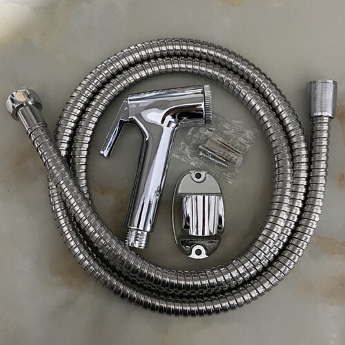 Cross-border hot selling bidet toilet spray gun set bathroom butt cleaning small shower toilet pressurized flushing nozzle