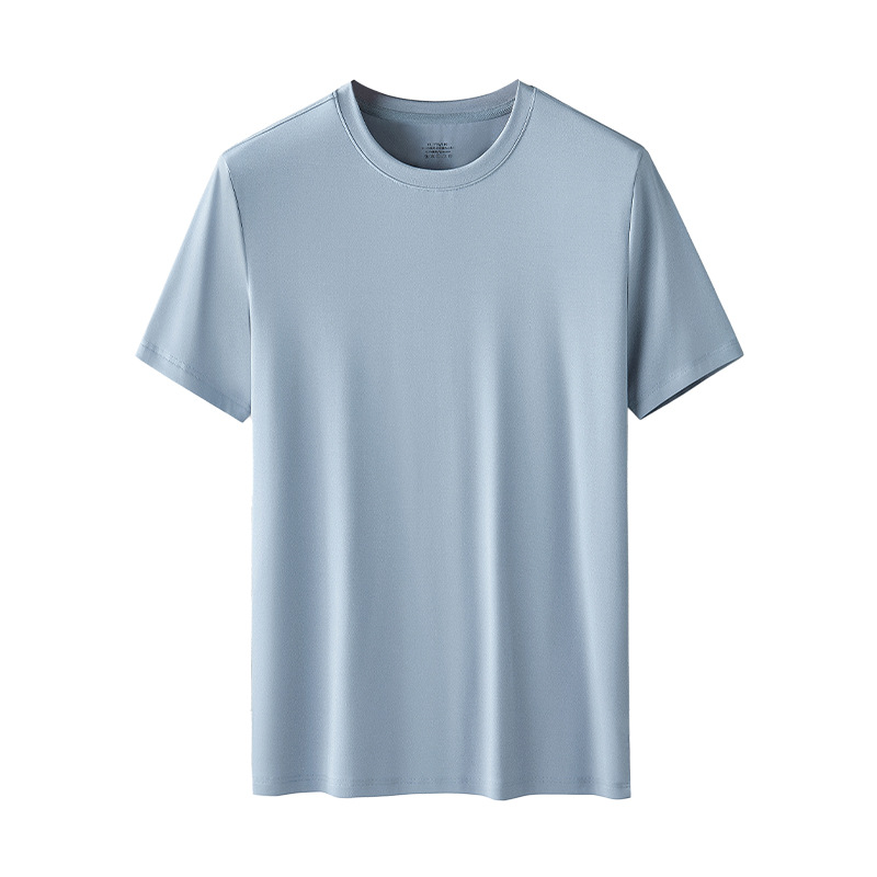 [Pocas cosas buenas] 80 camisetas delgadas de manga corta para hombre de primavera y verano modales de doble cara