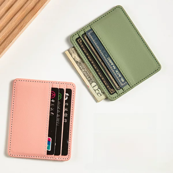 Amazon Hot Selling Card Holder Customized Multi-Card Holder Large Capacity PU Leather Card Holder Wholesale Anti-Degaussing Card Holder Protective Cover
