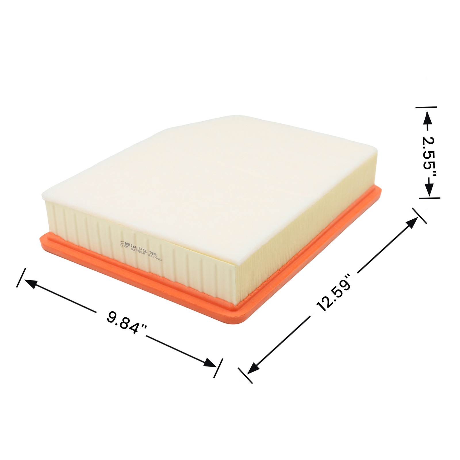 A3244C Engine Air Filter, 84121219 Suitable for Chevrolet Cadillac Ready for Supply