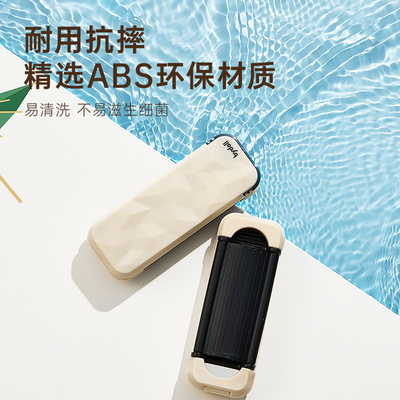 Pequeño peine portátil, peine plegable portátil, bolsa de aire, pein especial para damas, espejo de masaje de cabello, peine integral